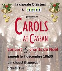 Carols at Cassans by O Sisters choir